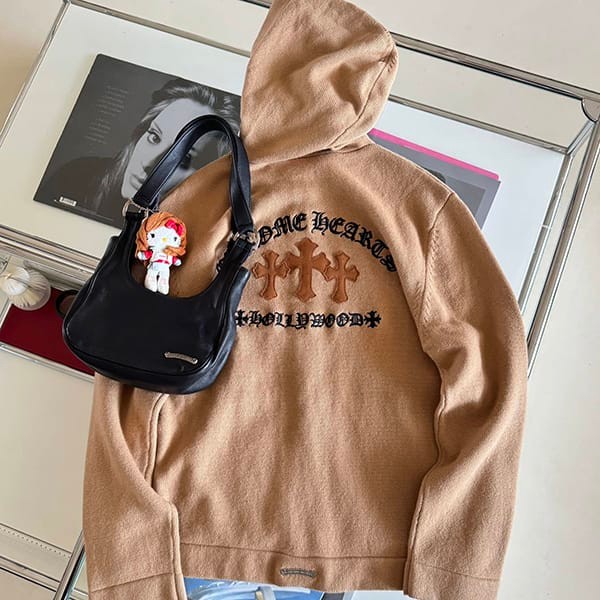 使い勝手良しクロムハーツ 贋物 CH◆Sailin On Collection カシミヤ パーカー Kuk94488